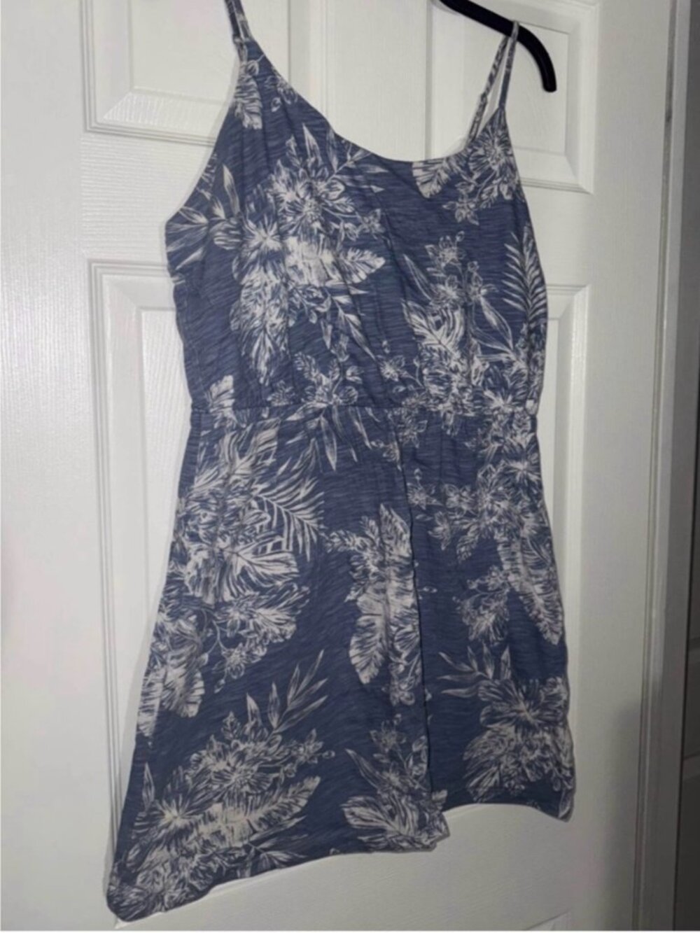Blue Floral summer dress
